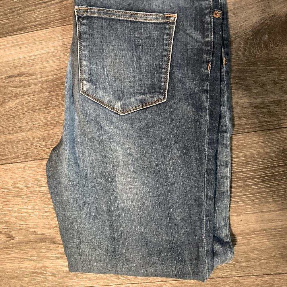 Jcrew skinny denim- size 30 - distressed